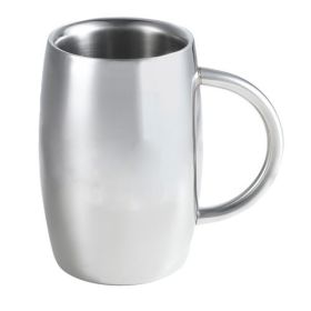 Visol Emerald Double Walled Stainless Steel Beer Mug - 14 oz