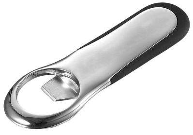 Visol Buddy Chrome and Rubber Bottle Opener