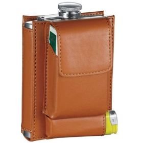 Visol Marsupial Russet Brown Combination Flask