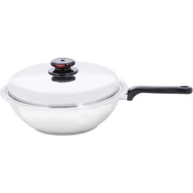 Chef&apos;s Secret&reg; T304 Stainless Steel Wok/Stir-Fry Pan