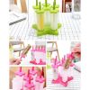 Reusable DIY Frozen Ice Cream Pop Molds Ice Lolly Makers-06