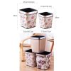 Square European Style Trash Can Home/Office Fashion Trash Bin-03