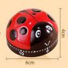 60 Minute Small Ladybug Shaped Kitchen Digital Timer Student Reading Alarm Clock