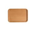 Wooden Rectangle Trays Dessert Plate Dried Fruit Trays, 13x18.5cm/5.1x7.2inch