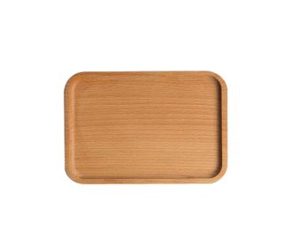 Wooden Rectangle Trays Dessert Plate Dried Fruit Trays, 13x18.5cm/5.1x7.2inch