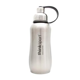 Thinksport Stainless Steel Sports Bottle - Silver - 25 oz