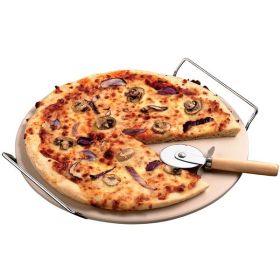 KitchenWorthy 13" Pizza Stone Set Case Pack 6